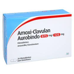 Amoxi-Clavulan Aurobindo 875 mg/125 mg