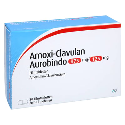 Amoxi-Clavulan Aurobindo 875 mg/125 mg Produktbild 1
