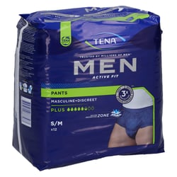 TENA Men Act.Fit Inkontinenz Pants Plus S/m blau
