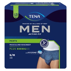 TENA Men Act.Fit Inkontinenz Pants Plus L/xl blau