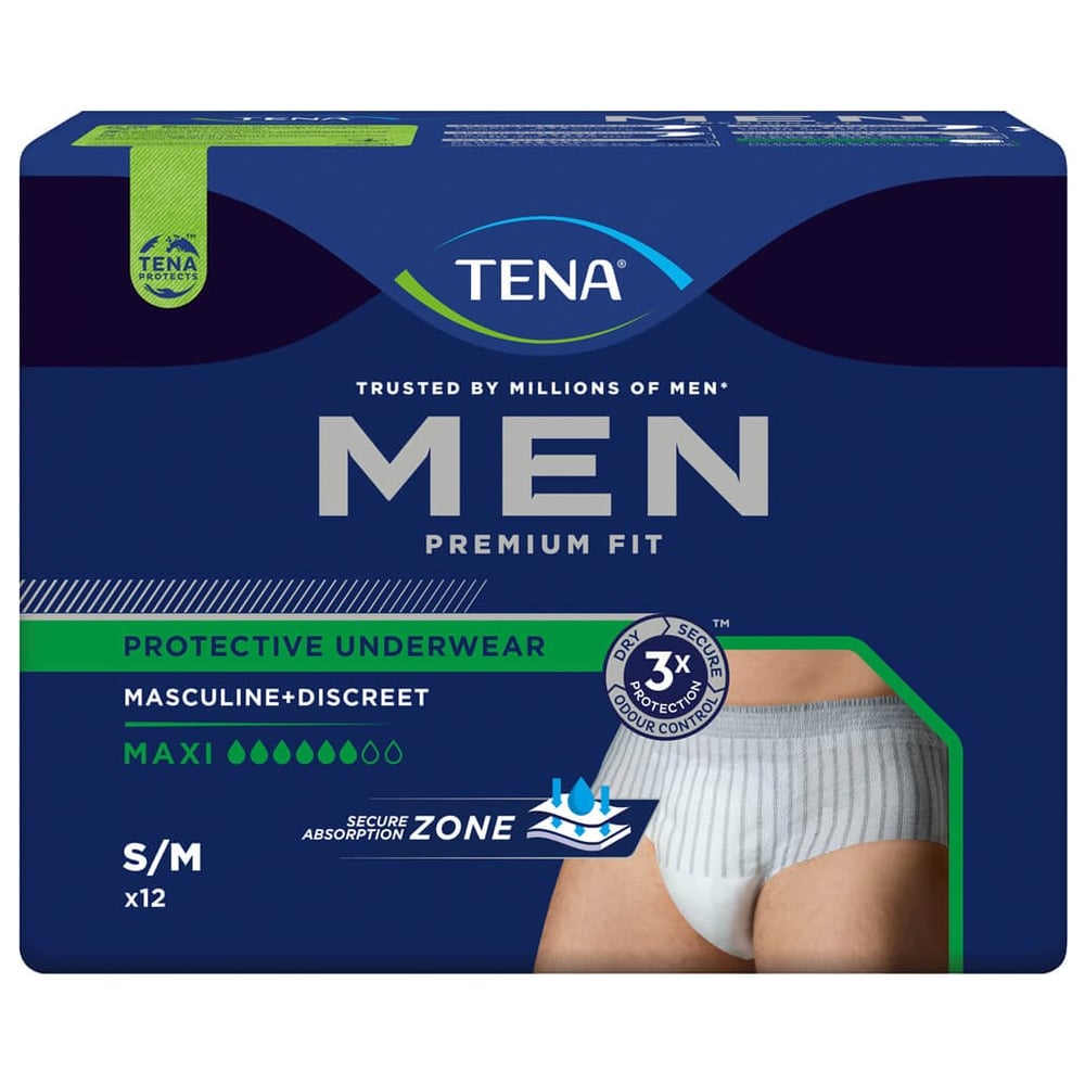 TENA Men Premium Fit Inkontinenz Pants Maxi S/m