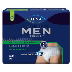 TENA Men Premium Fit Inkontinenz Pants Maxi S/m