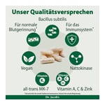 Bacillus subtilis plus Nattokinase-Enzym Vitamin K2 vegan Produktbild 4