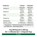 Bacillus subtilis plus Nattokinase-Enzym Vitamin K2 vegan Produktbild 7
