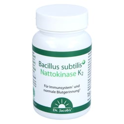 Bacillus subtilis plus Nattokinase-Enzym Vitamin K2 vegan