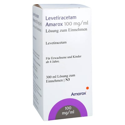 Levetiracetam Amarox 100 mg/ml 10 ml Dosierspritze