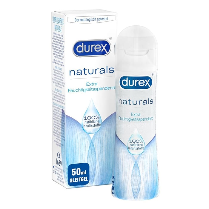 Durex naturals Gleitgel extra feuchtigkeitsspend.