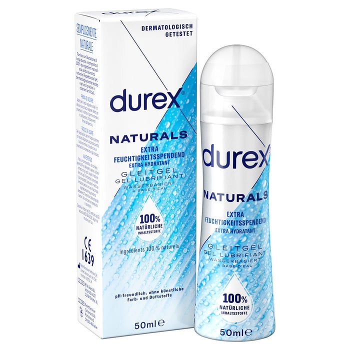 Durex naturals Gleitgel extra feuchtigkeitsspend.