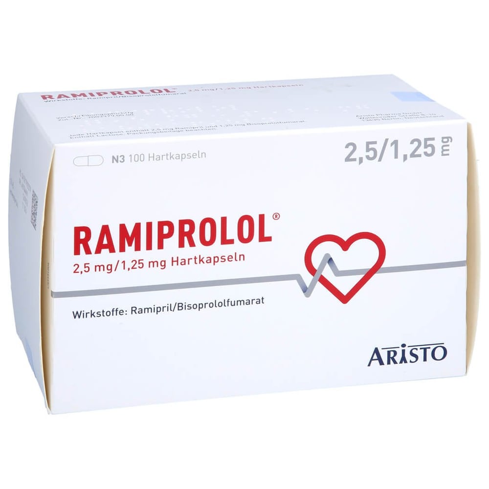 Ramiprolol 2.5 mg/1.25 mg Hartkapseln