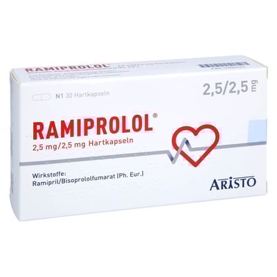 Ramiprolol 2.5 mg/2.5 mg Hartkapseln