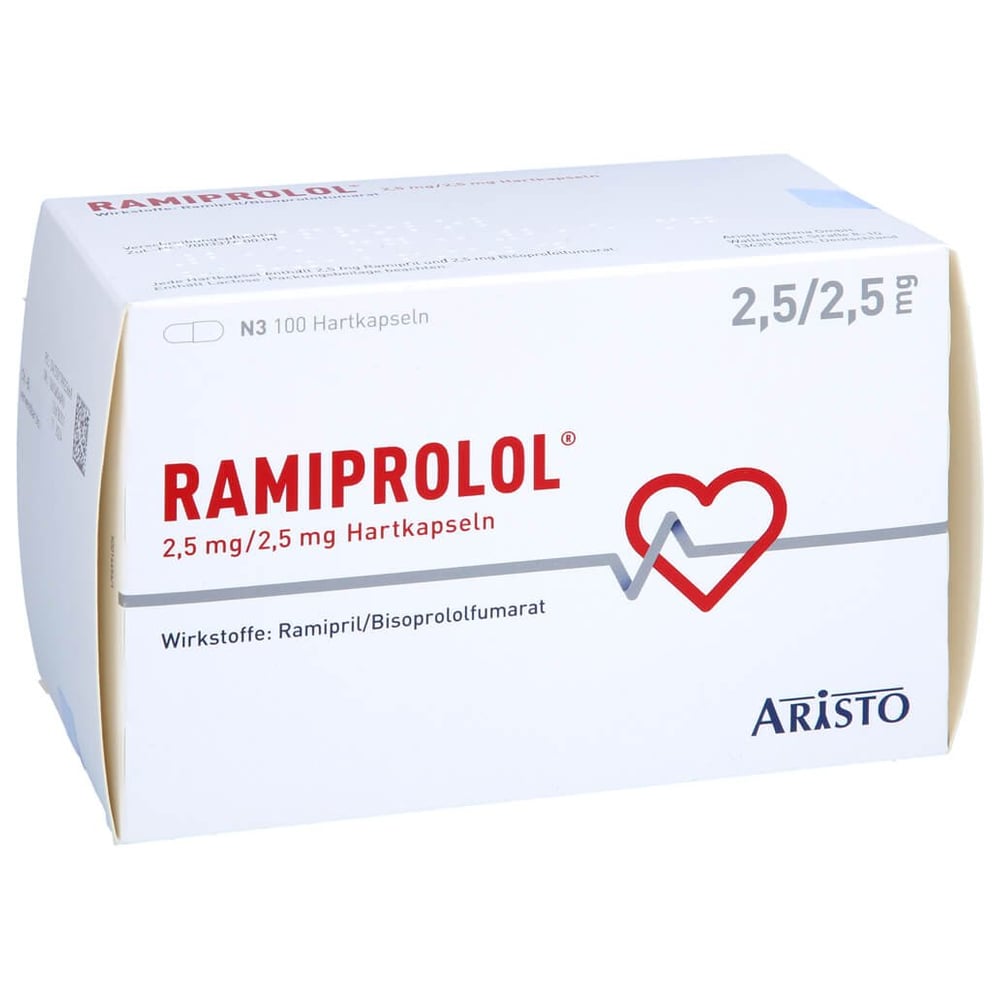 Ramiprolol 2.5 mg/2.5 mg Hartkapseln
