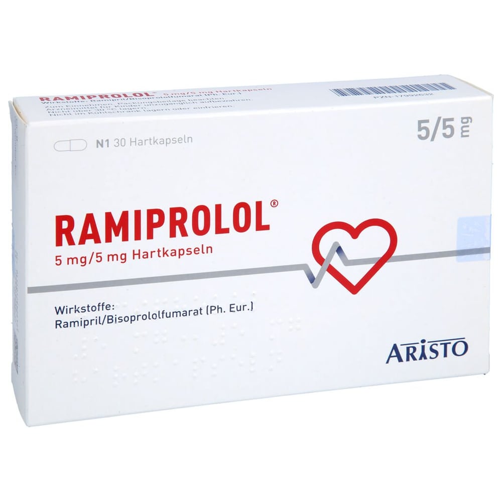 Ramiprolol 5 mg/5 mg Hartkapseln