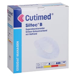 Cutimed Siltec B Ov 7x10 cm