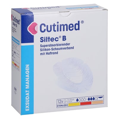 Cutimed Siltec B Ov 7x10 cm Produktbild 1