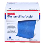 Elastomull haft color 8 cmx20 m Fixierbinde blau B2B Medical Produktbild 3