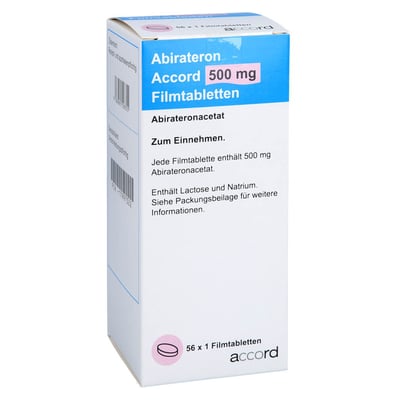 Abirateron Accord 500 mg Produktbild 1
