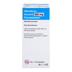 Abirateron Accord 500 mg Produktbild 2