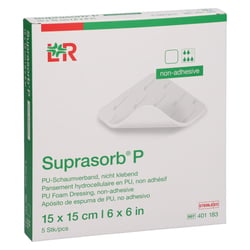 Suprasorb P PU-Schaumv.nicht klebend 15x15 cm