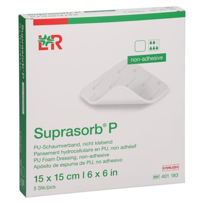 Suprasorb P PU-Schaumv.nicht klebend 15x15 cm Produktbild 1