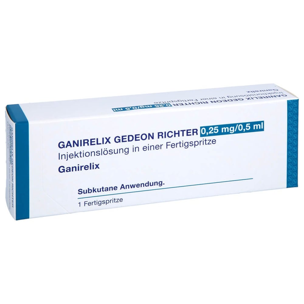 Ganirelix Gedeon Richter 0.25 mg/0.5 ml