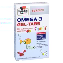 Doppelherz Omega-3 Gel-Tabs family Erdb.-Ci system
