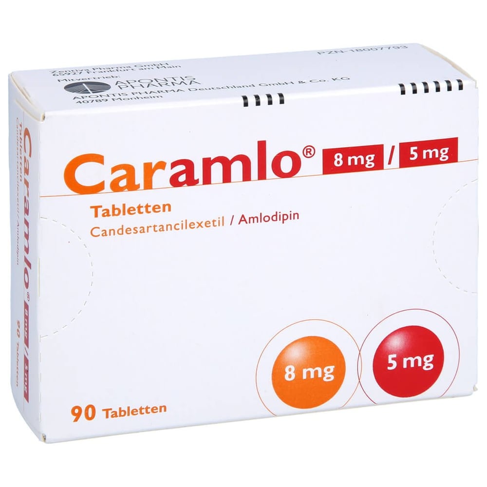 Caramlo 8 mg/5 mg