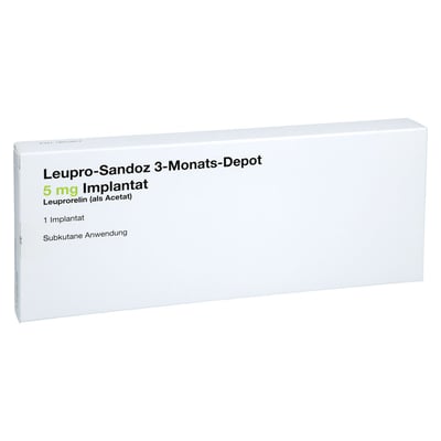 LEUPRO-Sandoz 3-Mon.-Depot 5 mg Implant. Produktbild 1