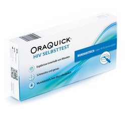 ORAQUICK HIV Selbsttest durch Mundabstrich