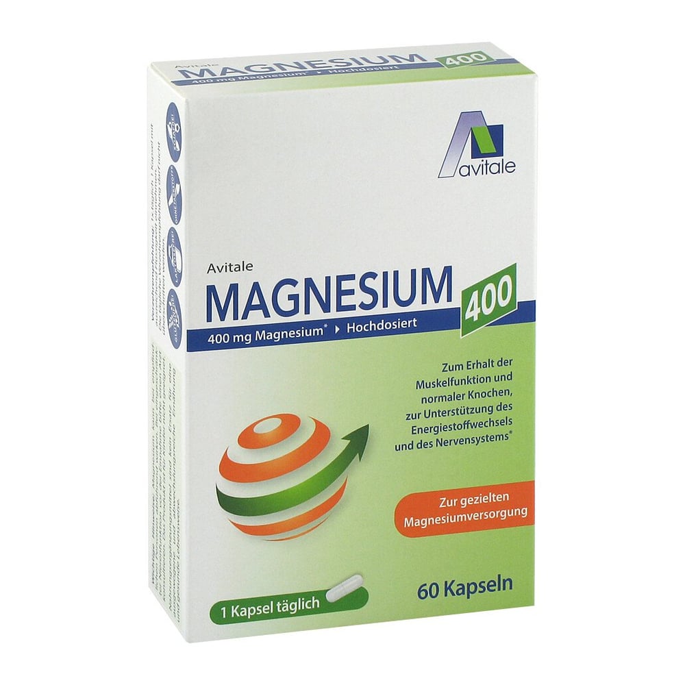 Magnesium 400mg Kapseln