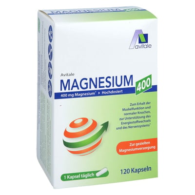 Magnesium 400 mg Kapseln Produktbild 1