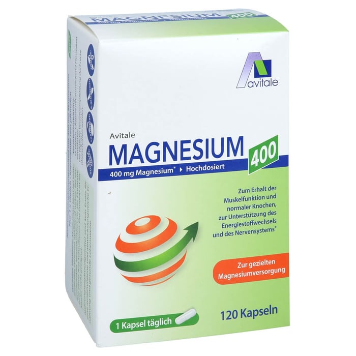 Magnesium 400mg Kapseln