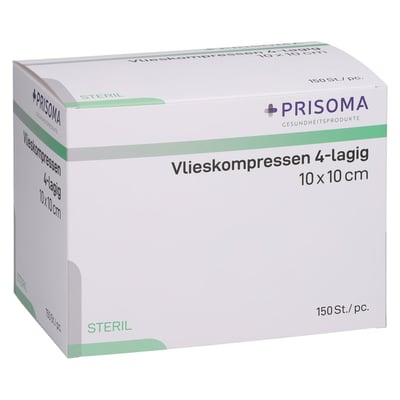 Vlieskomp 10x10 cm St 4l Produktbild 1