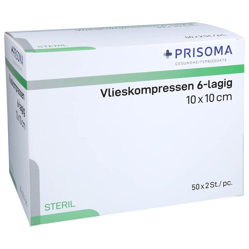Vlieskomp 10x10cm St 6l