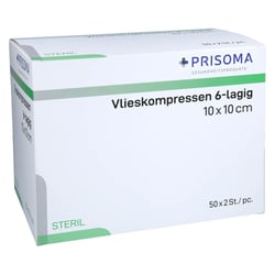 Vlieskomp 10x10cm St 6l