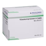 Vlieskompr 10x10 cm Ste 6l Produktbild 1
