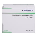 Vlieskompr 10x10 cm Ste 6l Produktbild 2