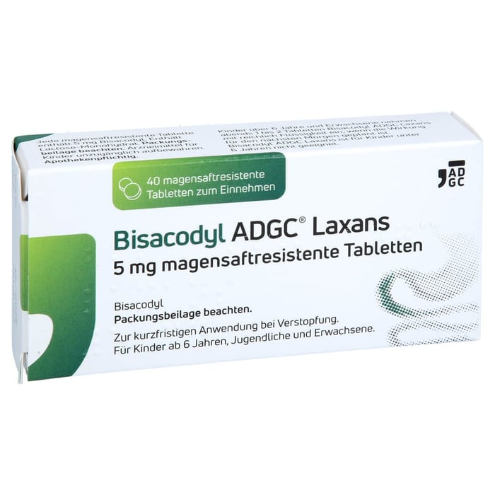 Bisacodyl ADGC Laxans 5mg