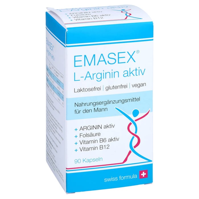 Emasex L-Arginin aktiv Kapseln