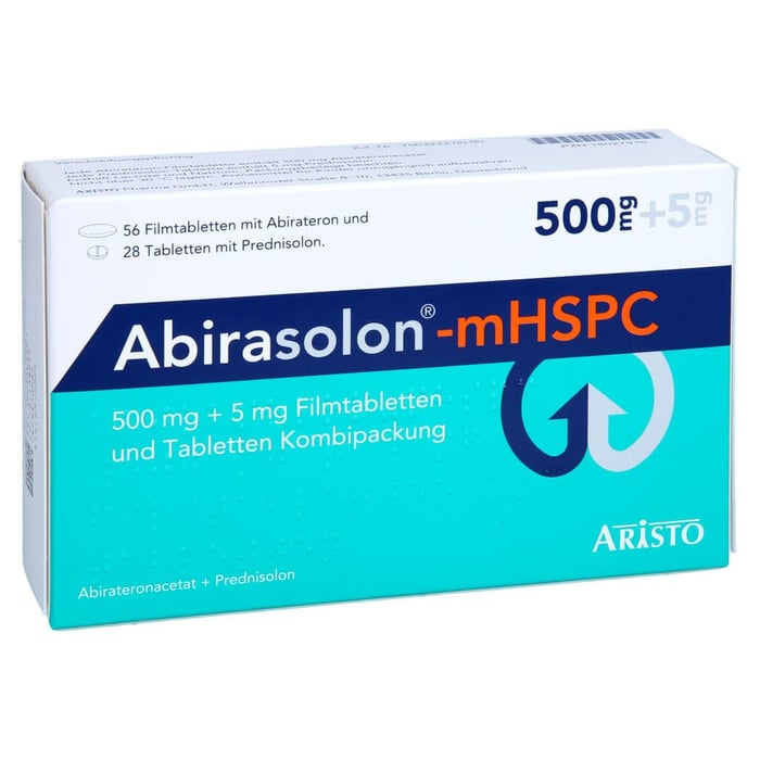 ABIRASOLON-mHSPC 500 mg 56 FTB + 5 mg 28 TAB