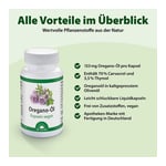 Dr. Jacob's Oregano-Öl Kapseln Carvacrol Thymol vegan Produktbild 3