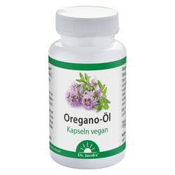 Dr. Jacob's Oregano-Öl Kapseln Carvacrol Thymol vegan