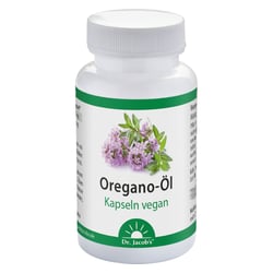 Dr. Jacob's Oregano-Öl Kapseln Carvacrol Thymol vegan