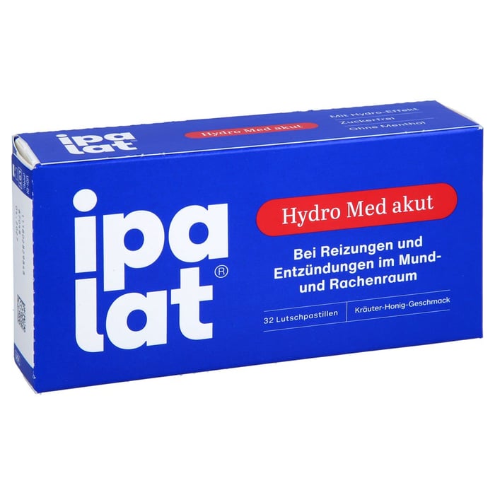 Ipalat Hydro Med akut Lutschpastillen