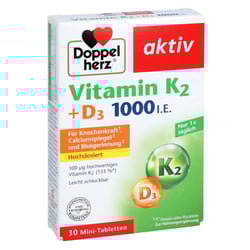 Doppelherz Vitamin K2 + D3 1000 I.E.