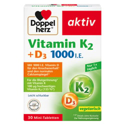 Doppelherz Vitamin K2 + D3 1000 I.E.