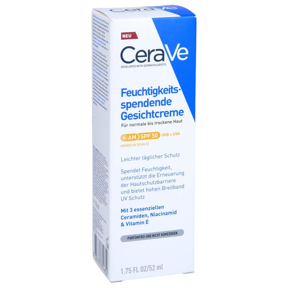 CeraVe FEUCHTIGKEITSSPENDENDE GESICHTSCREME SPF50