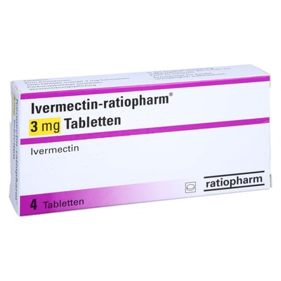 Ivermectin-ratiopharm 3 mg Tabletten