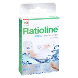 Ratioline AQUA Pflasterstrips 2 Gr. 20 St.