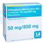 Vildagliptin/Metformin-HCl-1A Pharma 50 mg/850 mg