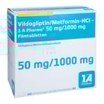 Vildagliptin/Metformin-HCl-1A Pharma 50 mg/1000 mg